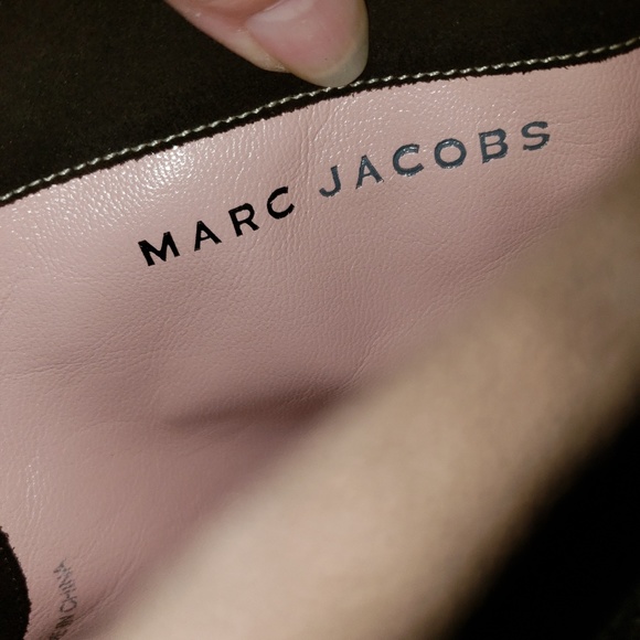 Marc Jacobs Suede Wedge Boots size EUR 38 (8) - Picture 6 of 8